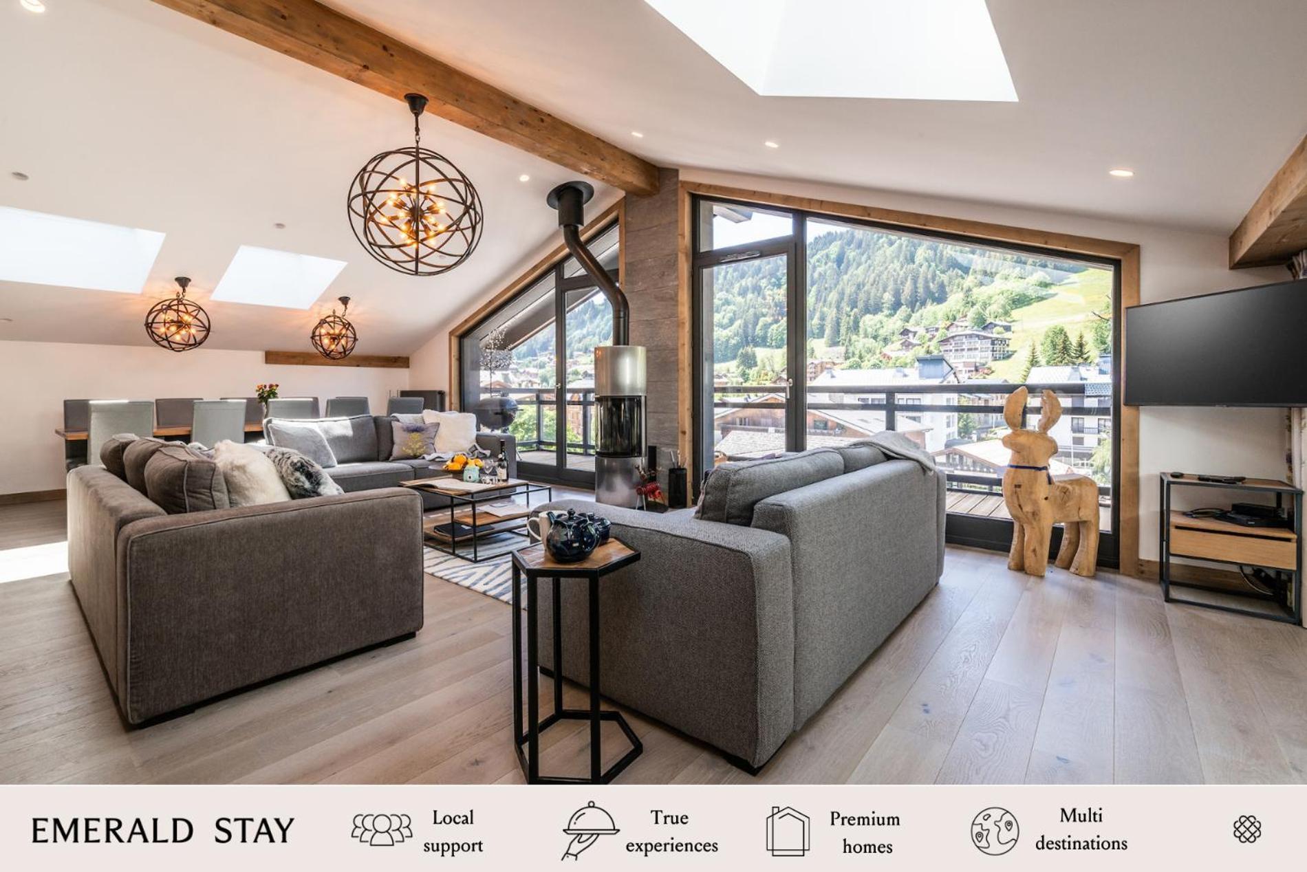 Ozigo Penthouse Les Gets - By Emerald Stay 外观 照片